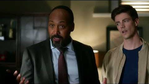 The Flash 4x04 Barry and Joe confront the mayor/ Barry and Dibny