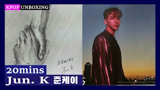 Unboxing Jun. K [20분 20mins] 준케이 3rd mini album Kpop Unboxing 케이팝 언박싱