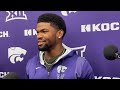 Josh Hayes speaks after making his K-State debut