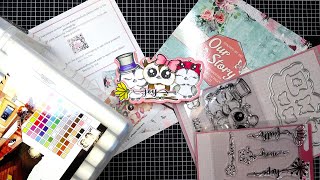 Stamps by Me 'Our Story' or 'Owl Always Love You' Bundle Review Tutorial! Adorable Shaped Card!