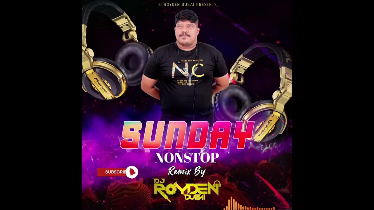 Sunday Nonstop Remix By Dj Royden Dubai| Bollywood Djs Nonstop Mixes| 2023