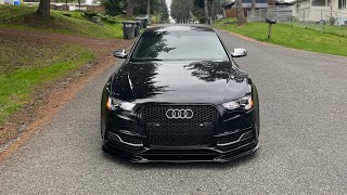 ECS Tuning front lip install/review Audi B8.5 S5