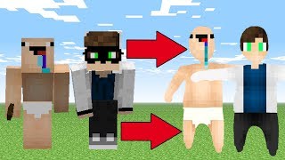 НУБ И ПРО ПРЕВРАТИЛИСЬ В ЧЕЛОВЕЧКОВ ИЗ ПЛАСТИЛИНА И ВЫЖИВАЮТ! MINECRAFT ТРОЛЛИНГ