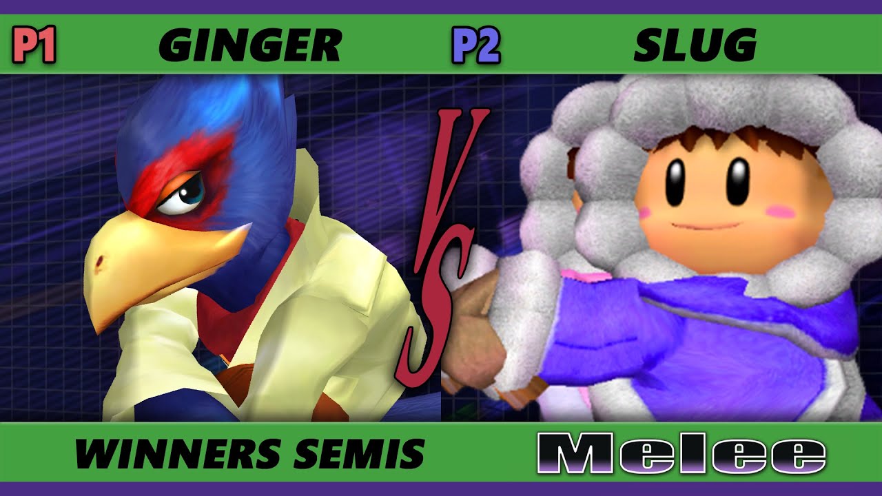S@X 394 Online Winners Semis - Ginger (Falco) Vs. SluG (Ice Climbers) Smash Melee - SSBM