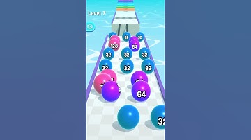 Ball Run 2048 🎱 7 Level Gameplay Walkthrough | Best Android, iOS Games #shorts
