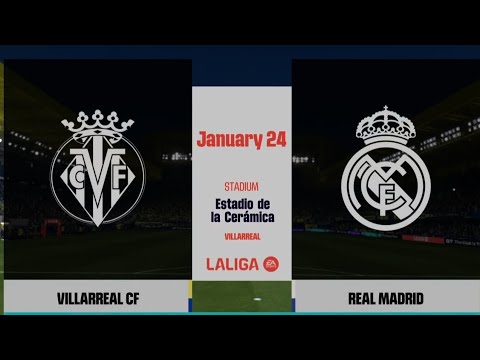 EA SPORTS FC26 Laliga Villarreal CF VS Real Madrid - YouTube