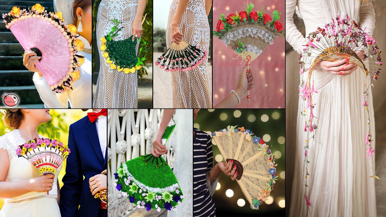 Boho DIY!!.. Wedding Bouquet | Lovely Floral Designer | Paper Flower Fan Bouquet