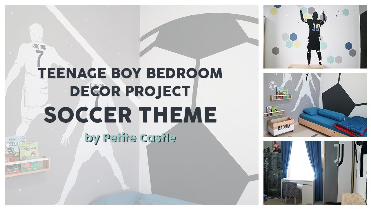 Teenage Boy Bedroom Decor Project Soccer Theme