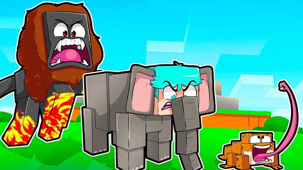 Цивилизация животных в Minecraft