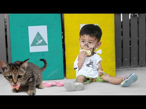 น้องโปรดโดนลักพาตัว นั่งอยู่ข้างถังขยะ | พี่ปลื้ม