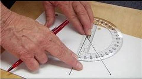 Math Help & Teaching : How to Read a Protractor