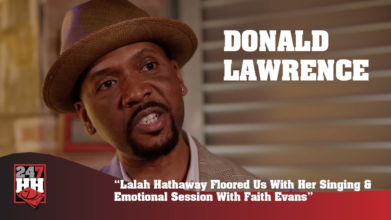Donald Lawrence Lalah Hathaway Floored Us & Emotional Session With
