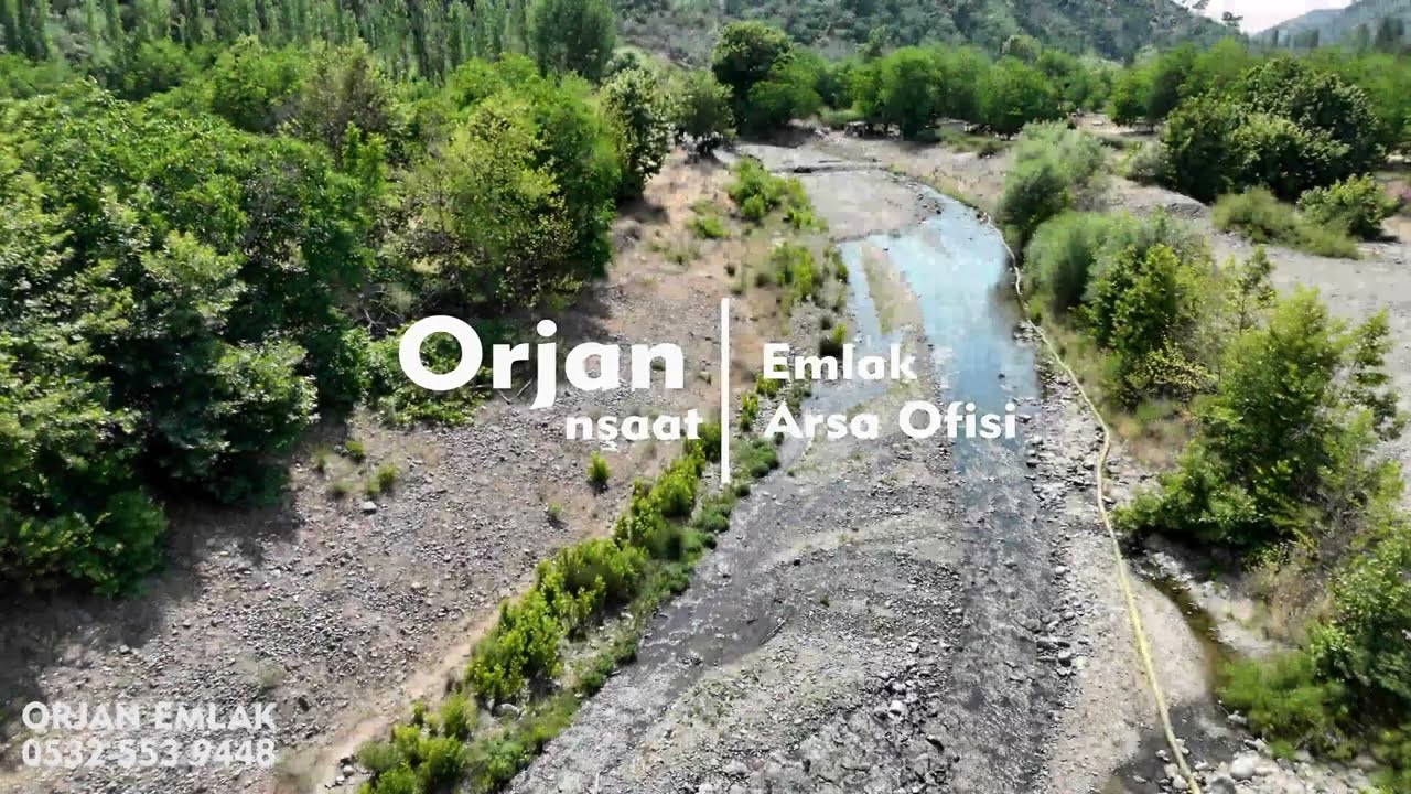 BALIKESİR BURHANİYE KARADERE'DE DOĞA TUTKUNLARI İÇİN ÇAY KENARINDA KAMP ALANI 462 ADA 2 PARSEL