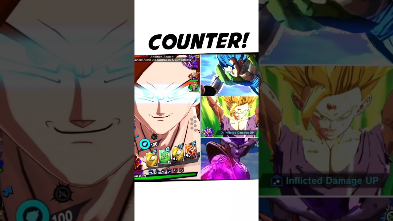 Ultra Gogeta Counter vs Assault Chain,Immobilize,AoE!!-Dragon Ball Legends 