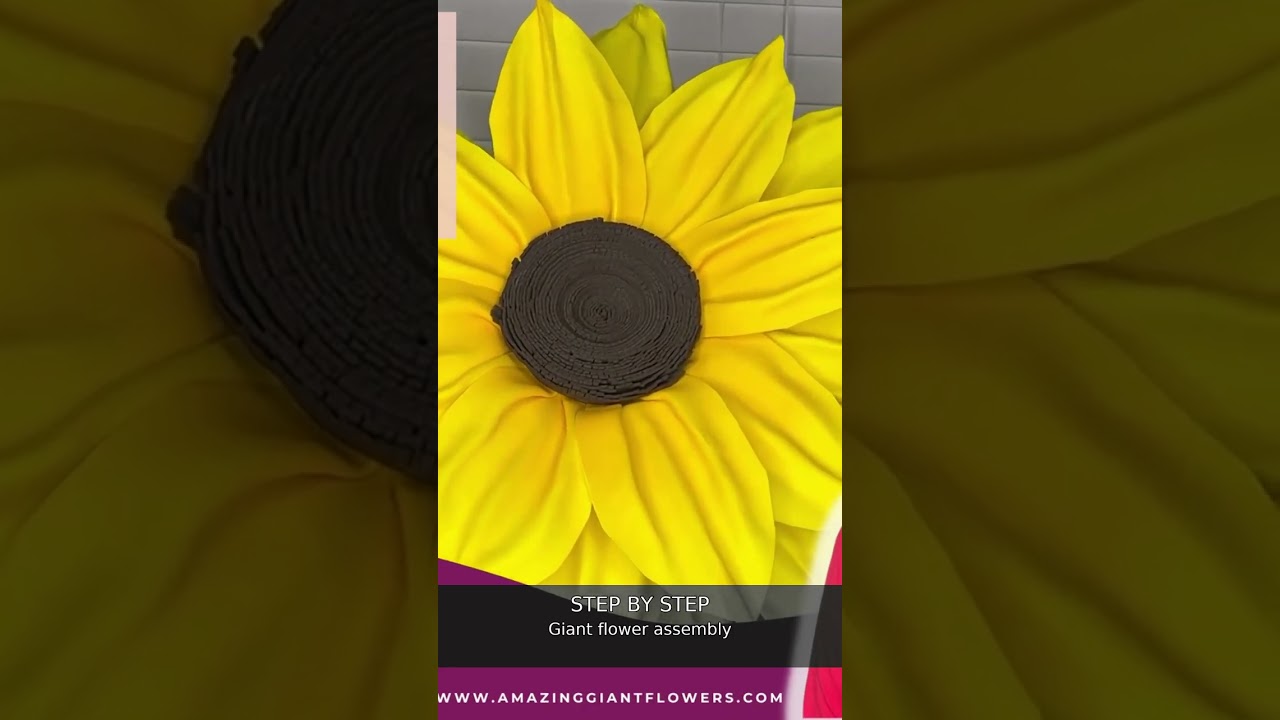 Giant flower magic in 60 seconds ✨ #Shorts