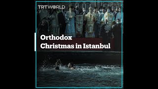 Orthodox Christians retrieve cross in Istanbul screenshot 5