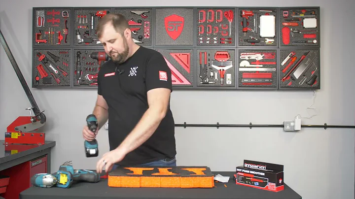 Shadow Foam: How to Get a Smooth Bottom on your Foam Insert! Shadow Foam Hot Foam Smoother