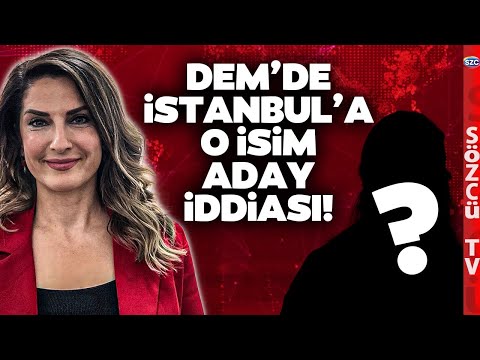 DEM Parti'den İstanbul Hamlesi! Başak Demirtaş Yerine O İsim Aday Olabilir!