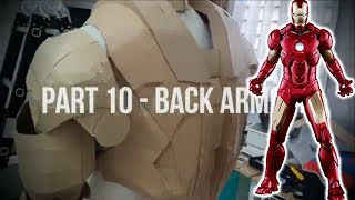 Cardboard Iron Man Part 10 - Backplate