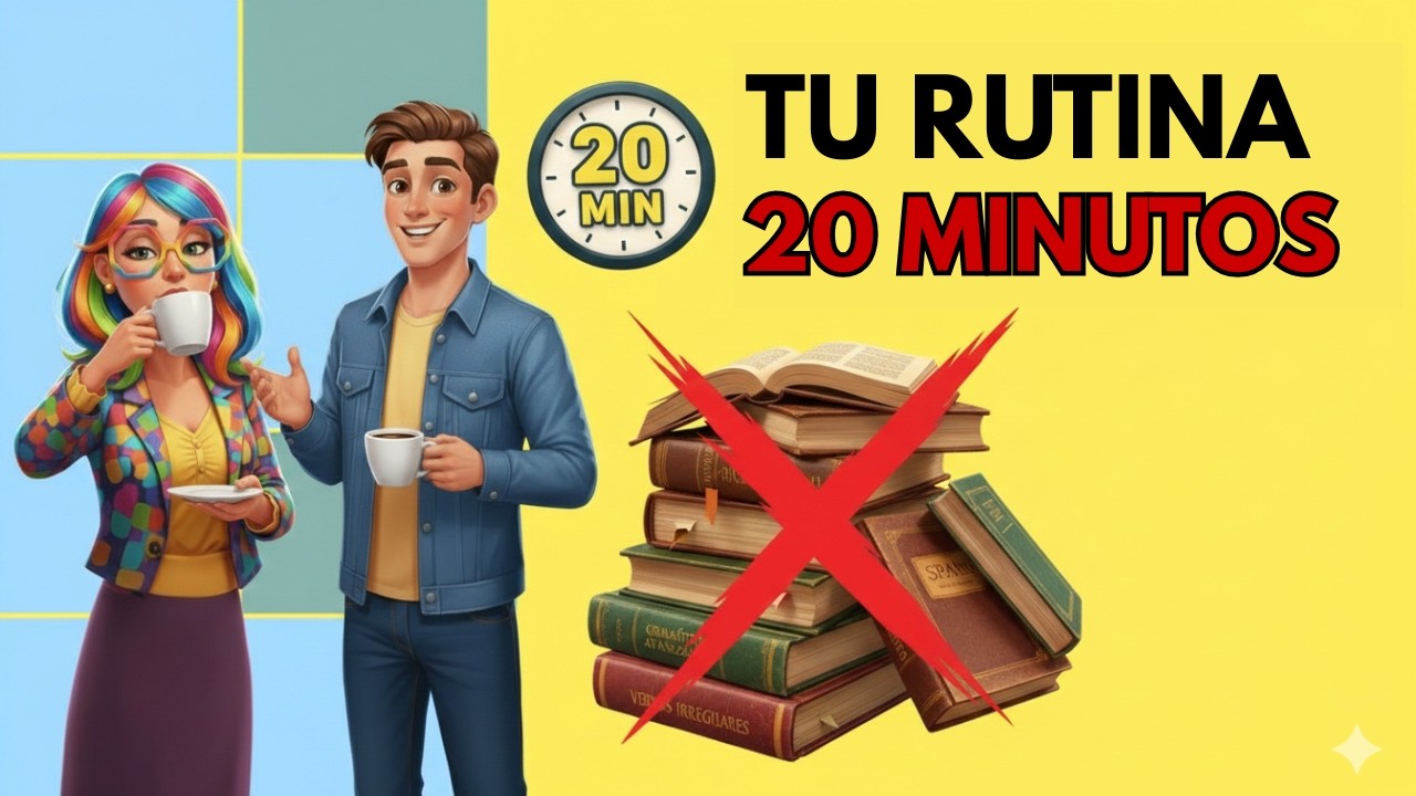 Is 20 Minutes Enough for Spanish Fluency? ⏱️ Daily Method | A2 B1