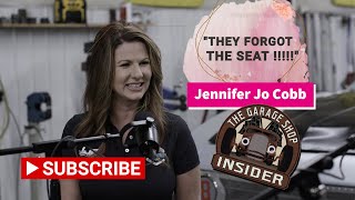 Jennifer Jo Cobb visits The Garage Shop Insider