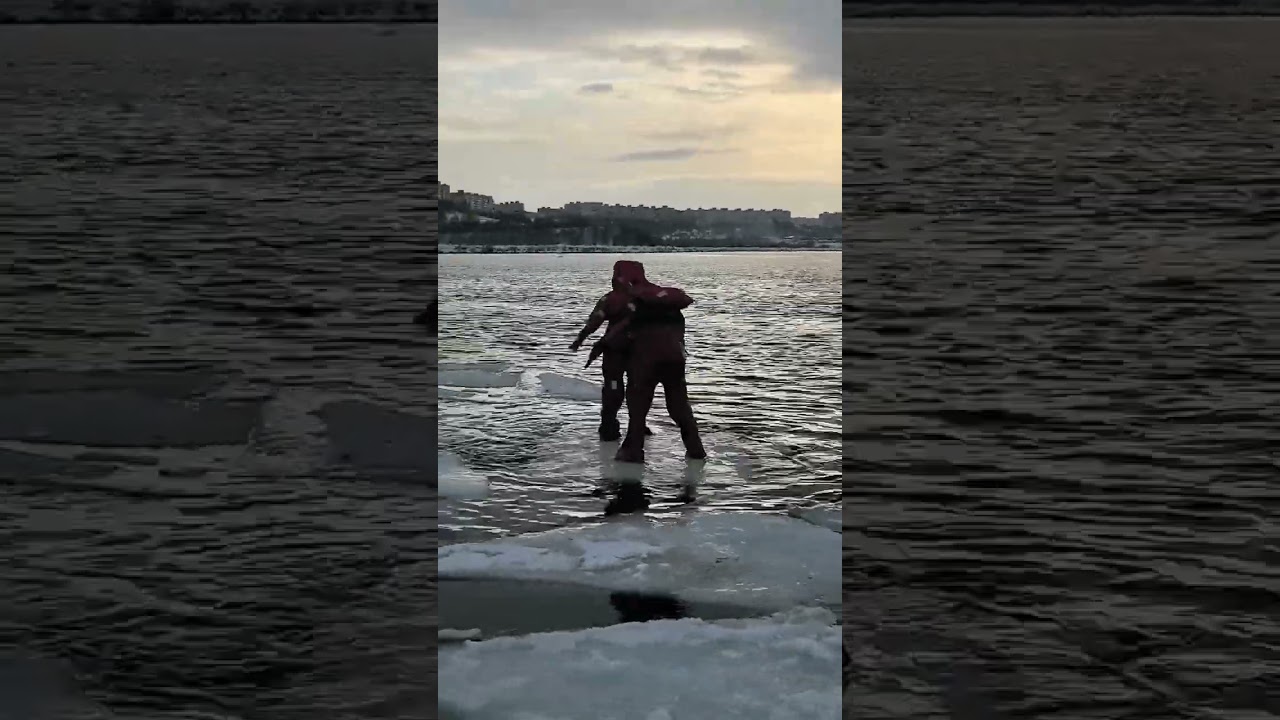 Айс флоатинг | ICE-FLOATING в Мурманске.Плавание в гидротермокостюмах в Кольском заливе.