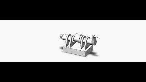 Oldham Coupling Animation using Solidworks #short