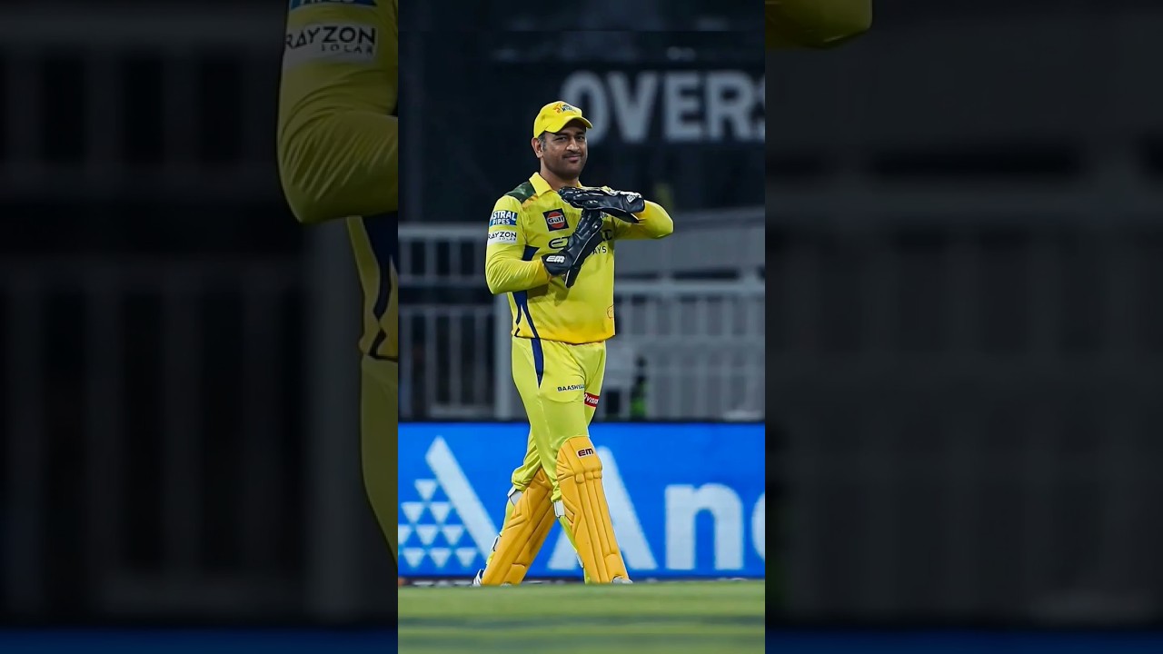 MS Dhoni Returns as CSK Captain 🔥 