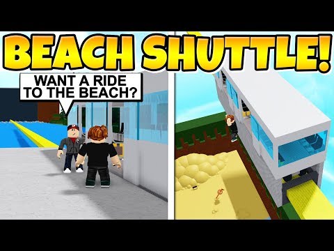 MICRO BLOCK SHUTTLE TO THE BEACH! Build a Boat