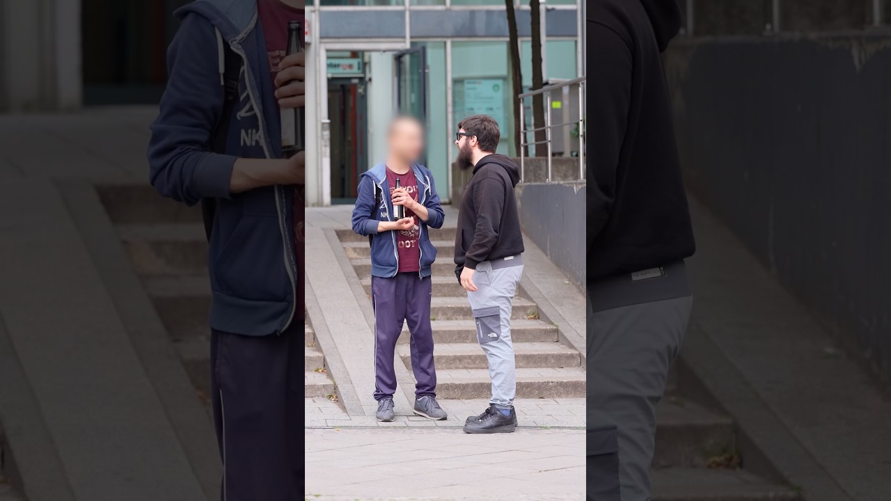 Stress vor Jobcenter Prank