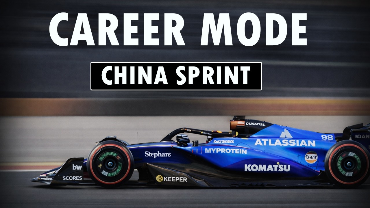 F1 25 Career Mode | China Sprint | No Assists (Cockpit)