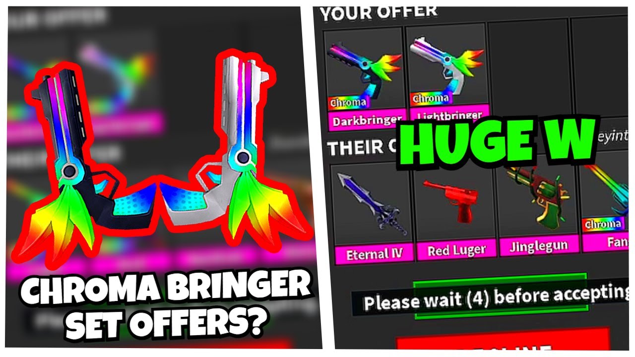 What do people trade for the NEW Chromatic Set in MM2 (April 2023) 