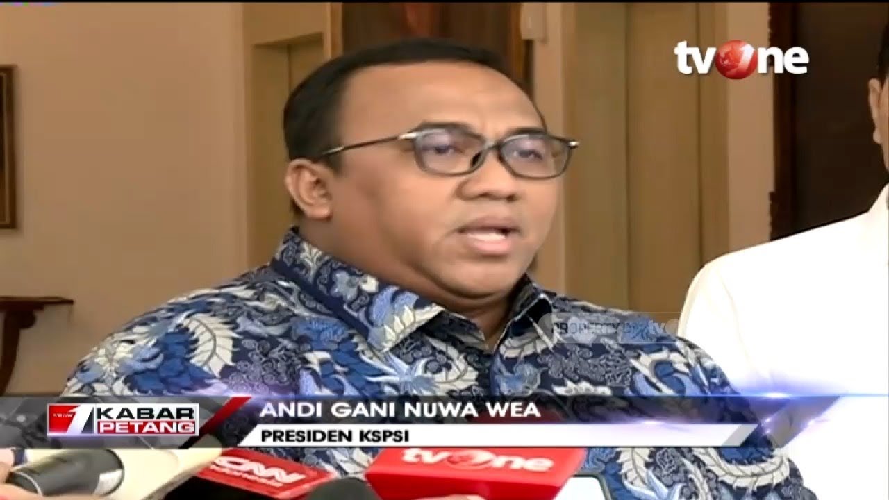 tv one live streaming free Bertemu Presiden, Serikat Buruh: Kami Mendukung Bapak Jokowi