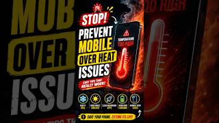 tips for prevent mobile over heat issue #shorts #mobiletips #mobileheatingproblem #techtips #summer