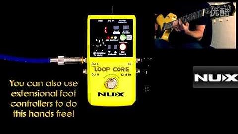 NUX LOOP CORE Phrase Loop recording effector demo video HD by Mike Hermans