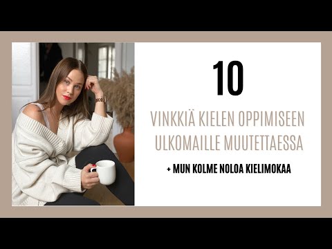 10 VINKKIÄ KIELEN OPPIMISEEN ULKOMAILLA | +3 noloa kielimokaa😂| Jenna Claudia