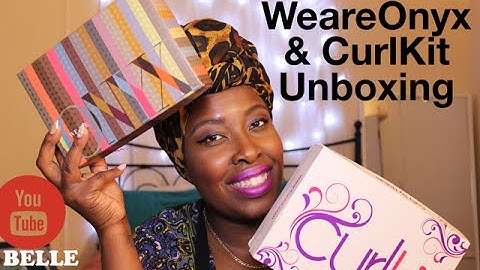 WeareOnyx & Curlkit Unboxing MAY 2015 (NATURAL HAIR)
