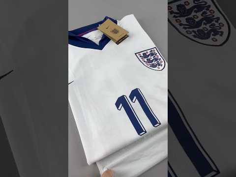 Football 2024 England Home White Fan Edition Football Jersey 