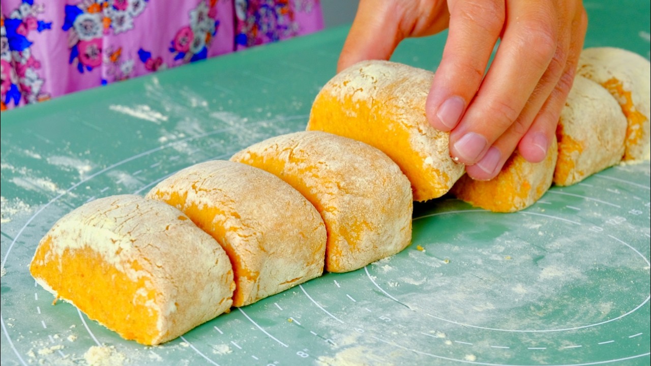 Всего 2 ингредиента! Смешайте батат с мукой и вы будете поражены результатом!