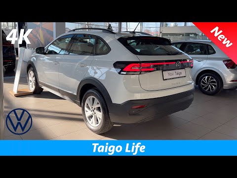 VW Taigo Life 2022 -Erster VOLLER Testbericht in 4K | Exterieur-Interieur, NEU Basis Digital Cockpit