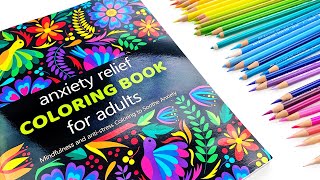 I Tested an Anxiety Relief Coloring Book *yikes* screenshot 3