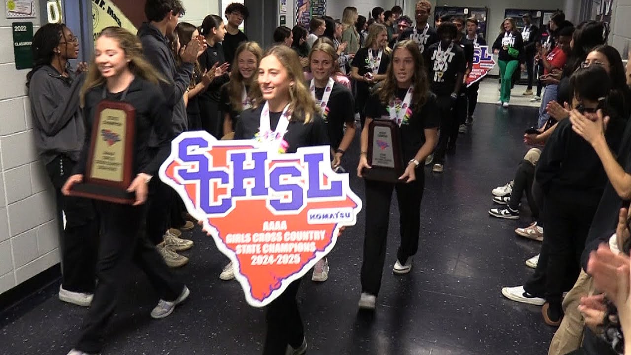 Boys & Girls Cross Country Teams Win State Championships 🏆 - YouTube