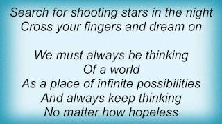 Tracy Chapman - Dreaming On A World Lyrics