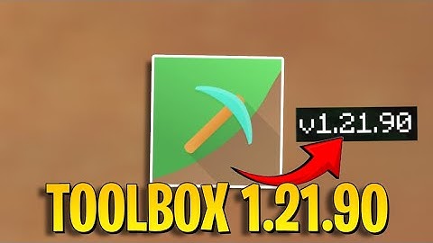 😍 TOOLBOX Premium 1.21.90 For Mcpe /TOOLBOX latest version