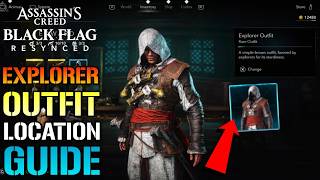 Assassins Creed: Black Flag Resynced Explorer Outfit Location Guide! How To Find This TODAY