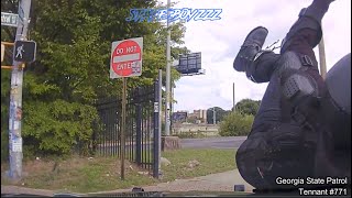 Georgia State Patrol Pursuit of Hayabusa In Atlanta  | Driver Learns GSP Doesn't Play