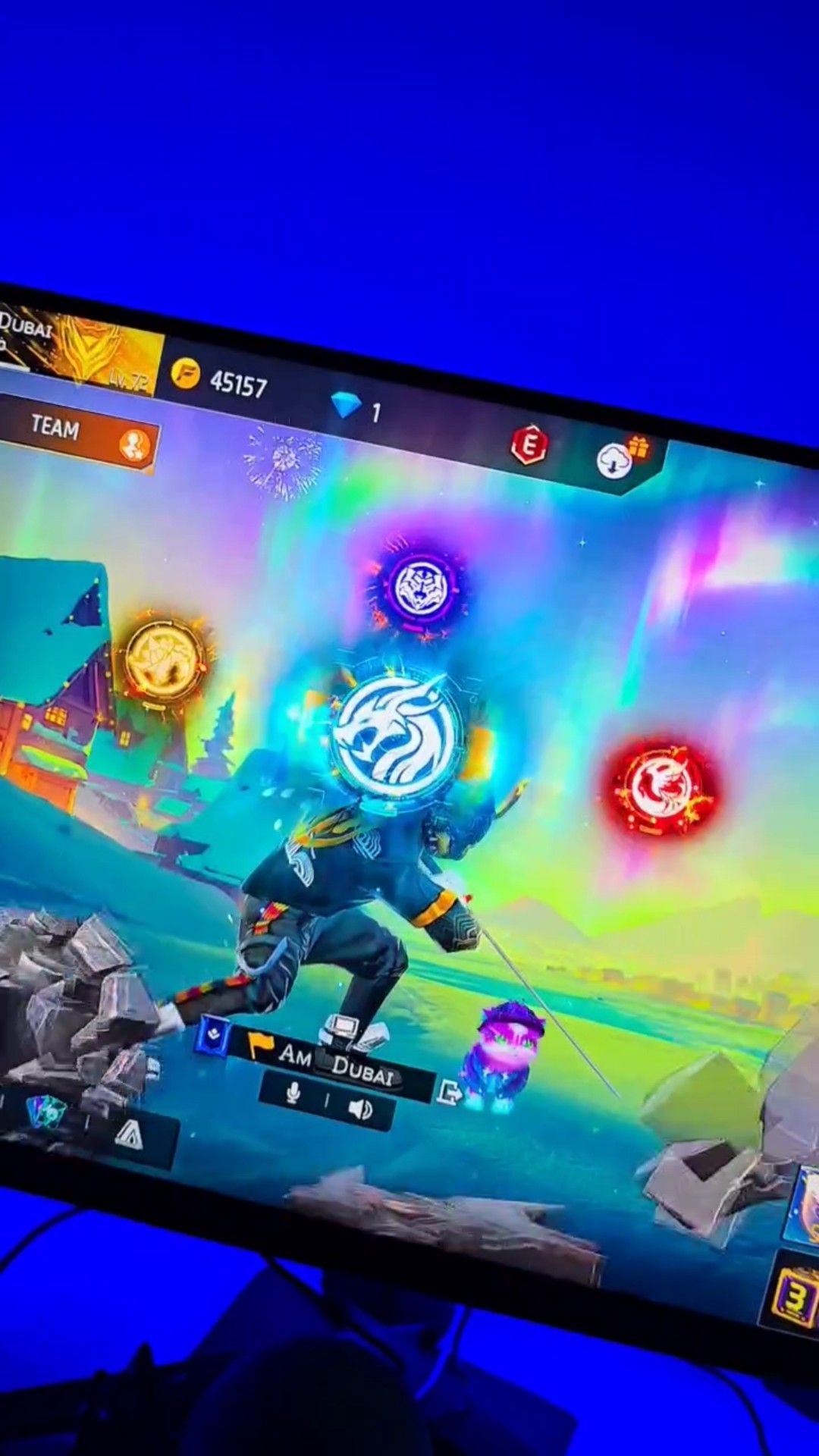 Meri I'd Hakson bhai ne hack karli .?? #freefire #dubaigaming #haksonprogaming