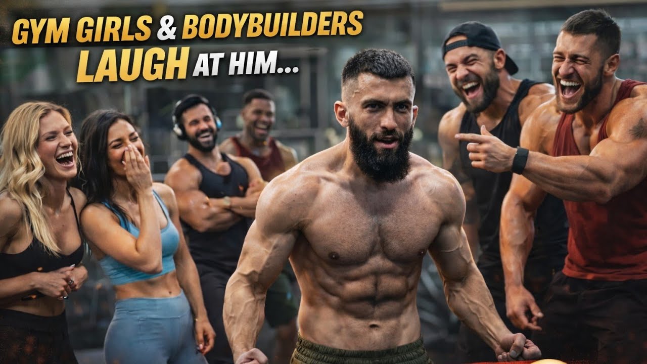 Gym Girls & Bodybuilders LAUGH at Him… Until He HUMILIATES  them 😳 | Anatoly Gym Prank