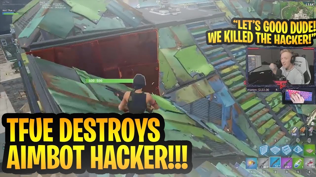 Tfue *DESTROYS* 2 Aimbot hackers! 😱 | Stream Highlights #2