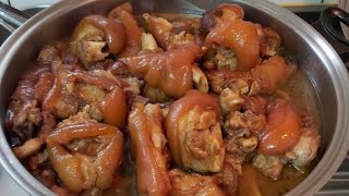 RESEP DAN CARA MASAK KAKI BABI KECAP ALA CHINESE RESTAURANT || RESEP TURUN TEMURUN |kaki babi kecap